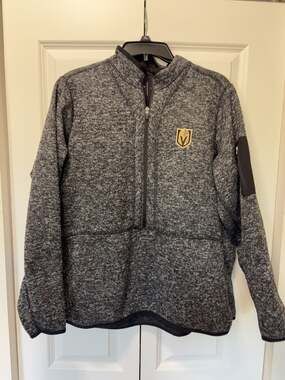 Antigua Vegas Golden Knights  2XL Quarter-Zip Pullover Jacket